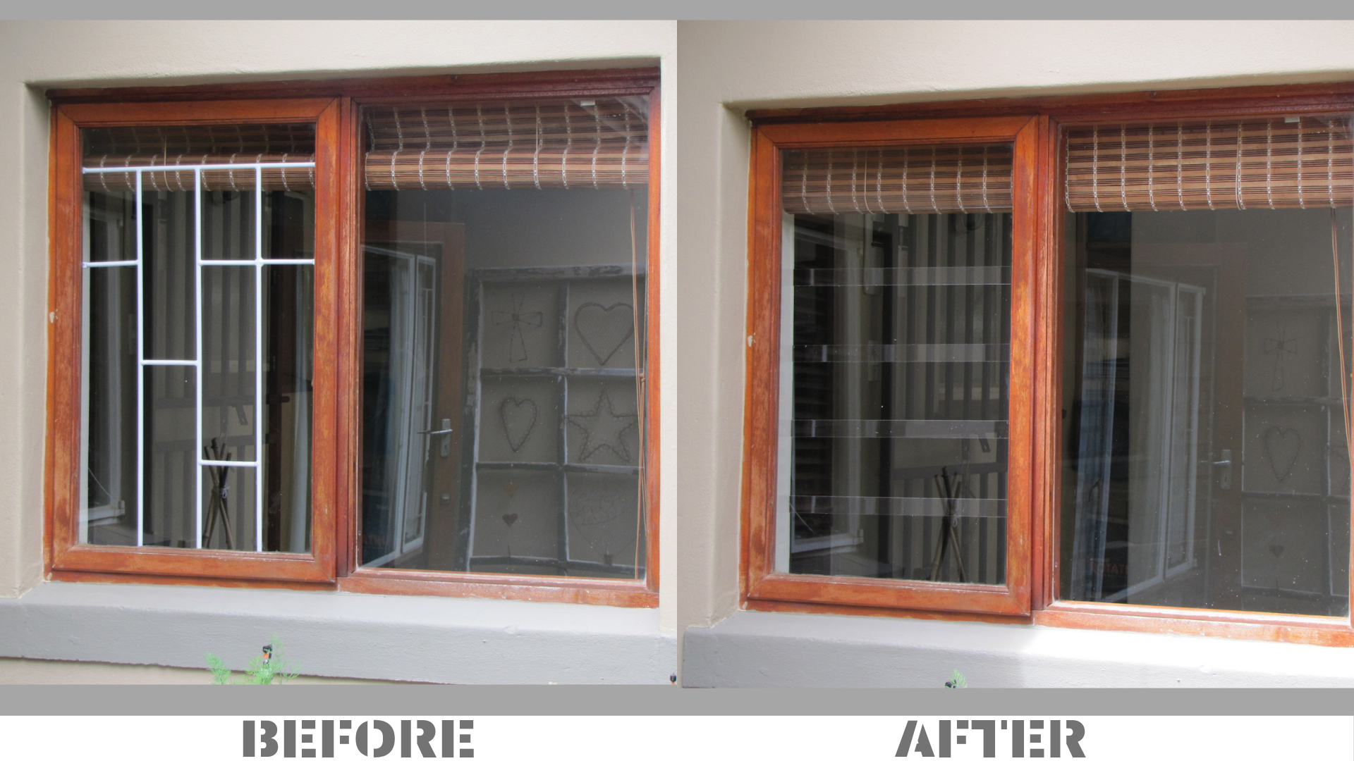 6Pack 39" - Transparent Window Safety Barriers (Covers up to 1000mm x 880mm)