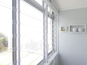 6Pack 59" - Transparent Window Safety Barriers (Covers up to 1500mm x 880mm or 59” x 34.65”)